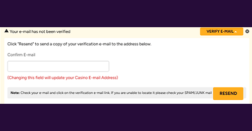 Επιβεβαιώστε το email σας Επιβεβαιώστε το email σας